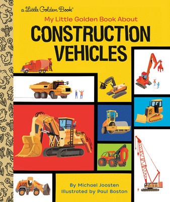 My Little Golden Book about Construction Vehicles foto