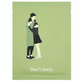 Masca de fata regeneranta cu aloe vera Don&#039;t Worry, 25g, Quret