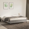 VidaXL Cadru de pat fără saltea, gri deschis, 180x200 cm, catifea 347336