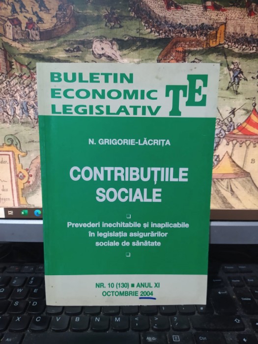 Grigorie Lăcrița, Contribuțiile sociale. Prevederi inechitabile și..., 2004, 152