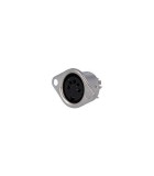 Soclu DIN mama mufa pini 5 180 drept cu lipire, Oem