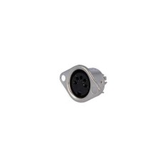 Soclu DIN mama mufa pini 5 180 drept cu lipire
