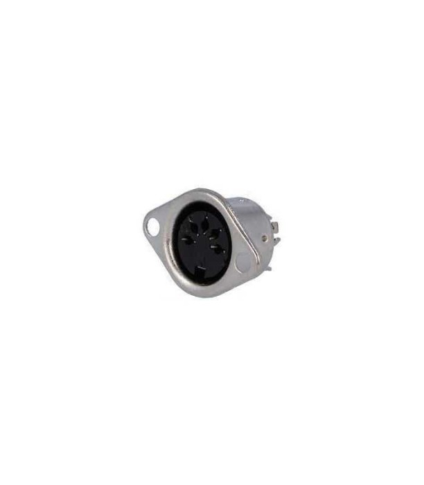 Soclu DIN mama mufa pini 5 180 drept cu lipire