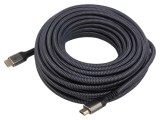 Cablu HDMI 15m 4K UHD, PVC textil, Goobay