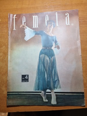 revista femeia aprilie 1964 foto