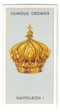 Coroane REGALE ( 18 ) celebre - FRANTA - Imparatul NAPOLEON I - 68/36 mm