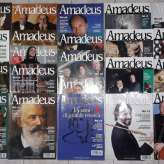 Revista Amadeus in limba italiana,24 numere,fara CD,10 lei bucata sau toate 150