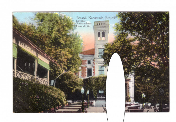 CP Brasov - Casa de tir, pana in 1918, necirculata, impecabila