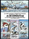 TAAF 2002, Fauna, Sport, bloc neuzat, MNH, Nestampilat