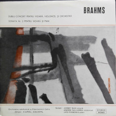 Vinyl/vinil - Brahms – Concert Pentru Vioară, Violoncel Şi Orchestră