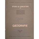 T. Morariu - Studii si cercetari de geologie, geofizica, geografie, tomul XXIX (Editia: 1982)