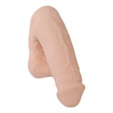 Dildouri packer - Doc Johnson Poarta Unul Usor Penis Protetic Flasc Packer - Culoare Deschisa