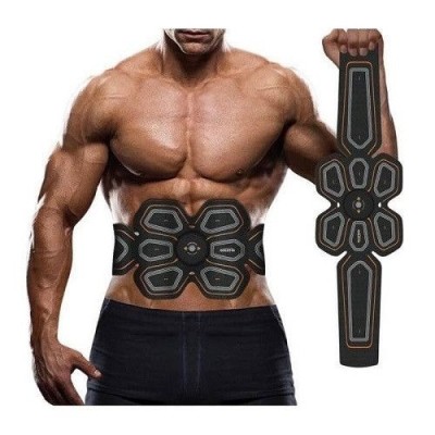 Centura Matheus pentru electrostimulare, abdomen, muschii oblici, alimentare USB foto