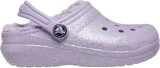 Saboti Crocs Classic Glitter Lined Clog Kids Mov - Lavender
