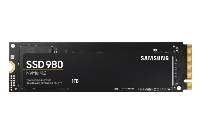 SSD SAMSUNG, 980, 1TB, M.2, PCIe Gen3.0 x4, V-Nand 3bit MLC, R/W: 3500 MB/s/3000 MB/s &quot;MZ-V8V1T0BW&quot;