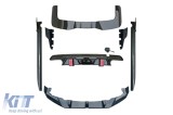 Pachet aerodinamic tip LD potrivit pentru BMW X5 G05 LCI dupa 2023, pentru modelul cu pachet X5M, lac negru Performance AutoTuning