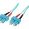 Patch Cord Fibră OM3 SC/PC 10m LSZH