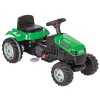 Tractor cu Pedale Pilsan Active 07-314 Verde, Scaun Reglabil, Claxon, +3 Ani, Maxim 50kg