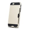 Husa iPhone 7 / 8, tip portofel, Defender Card, Gold