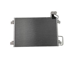Condensator climatizare, Radiator AC Renault Megane 1999-2003, Scenic 1999-2003, 580 (540)x385x16mm, RapidAuto 6070K8C1