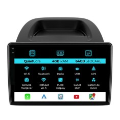 Navigatie Dedicata Ford Ecosport (2017-2025),QuadCore, 9Inch, 4Gb Ram, 64Gb Stocare, Carplay