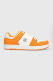DC sneakers culoarea portocaliu
