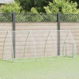Gossi cotet pentru pasari, gri, 300x105x120 cm, otel galvanizat
