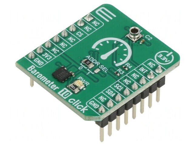 Barometru 10 Click Senzor de Presiune I2C LPS28DFW