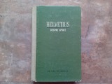 HELVETIUS - DESPRE SPIRIT