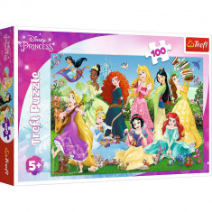 Puzzle Trefl - Disney Princess, Printesele Sarmante, 100 piese