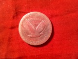 Moneda SUA 1917 litera D argint (6,25g- 0,900) cal. slaba, America de Nord