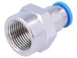 Racord Push-In Simplu 0-6bar NBR