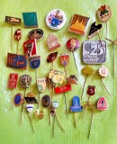 G635-Lot 36 InsIgne statele socialiste cateva vest stare buna majoritatea alama emailata si aurita.