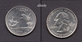 SUA 2004 Quarter, 25 Centi, Florida, P, America de Nord, Cupru-Nichel