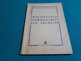 PROPRIETĂȚILE TERMODINAMICE ALE ABURILOR *TABELE SI DIAGRAME / 1954 *