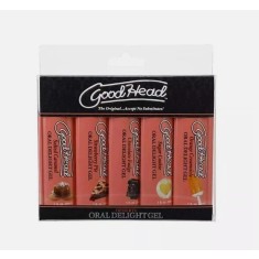 Set 5 buc Lubrifianti pe Baza de Apa, Aroma Desert, Diverse Sortimente, 5x30 ml