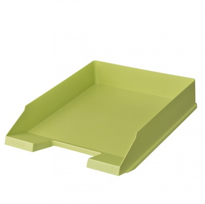 Tavita corespondenta a4-c4 clasic plastic reciclat verde greenline blue angel foto