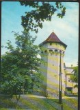 CPI B14026 CARTE POSTALA - SIBIU, TURN DE APARARE, Circulata, Fotografie