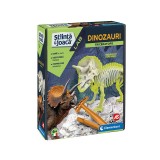 Set excavare si descoperire fosile Dinozaur, ATU-089098, ATU-083420, Plastic, Oem