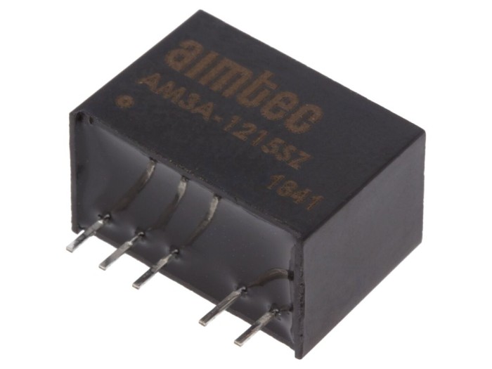 Convertor DC/DC 3W, 15V, SIP6