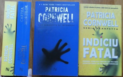Patricia Cornwell, Cartea mortilor; Indiciu Fatal, 2 lucrari politiste, 2009 foto