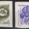 Polonia 1990 - flora,autoadesive,2v.neuzat,perfecta stare(z)