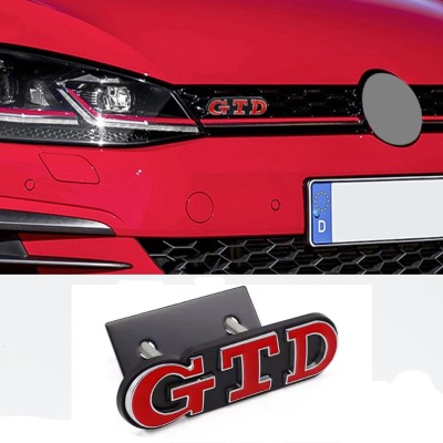 Emblema GTD, grila fata Volkswagen foto