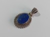 Pandant din argint cu lapis lazuli #40