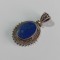 Pandant din argint cu lapis lazuli #40