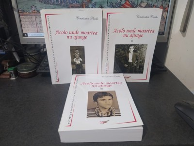 Constantin Preda, Acolo unde moartea nu ajunge, vol. 1-3, dedicație, editura Autograf MJM, Craiova 2016, 089 foto