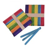 Set Bețișoare Creativitate, 100 Bucăți, Multicolor, 11.4 cm, Oem