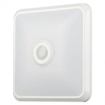 PLAFONIERA LED 12W IP20 SENZOR DE MISCARE 3IN1 - ALB foto