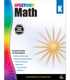 Spectrum Math Workbook, Grade K