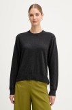 Pepe Jeans pulover din amestec de l&acirc;nă culoarea negru, light, PL7000035